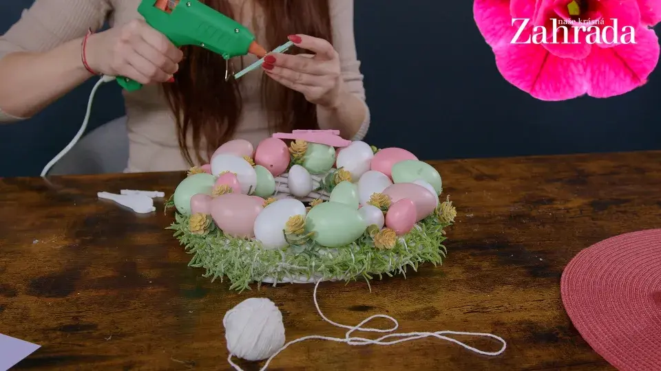 Dekorování dřevěnými výseky