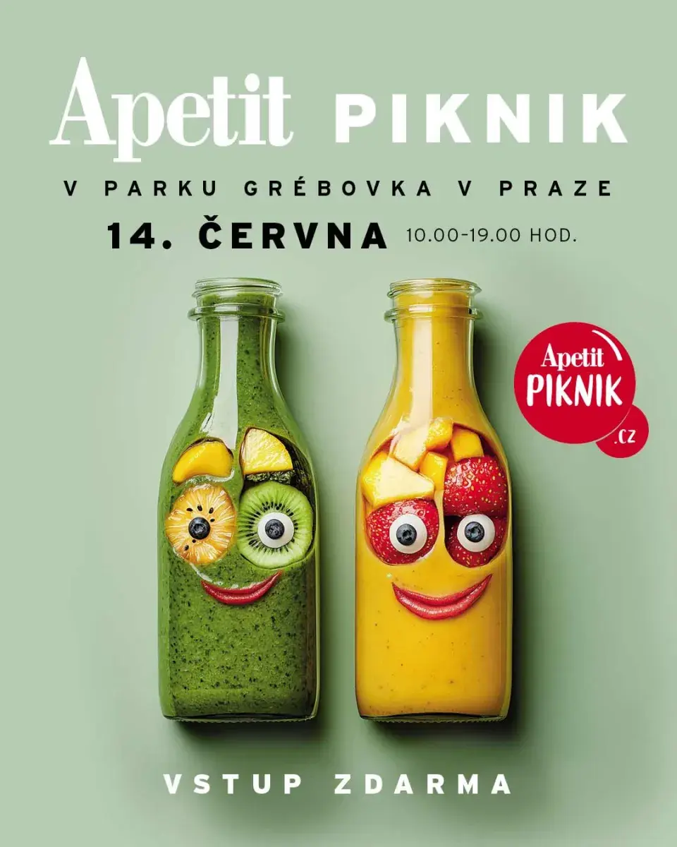 Na Apetit pikniku 2025 představí své kulinářské umění Helena Fléglová, Pavel Berky, Jan Punčochář nebo Roman Staša.