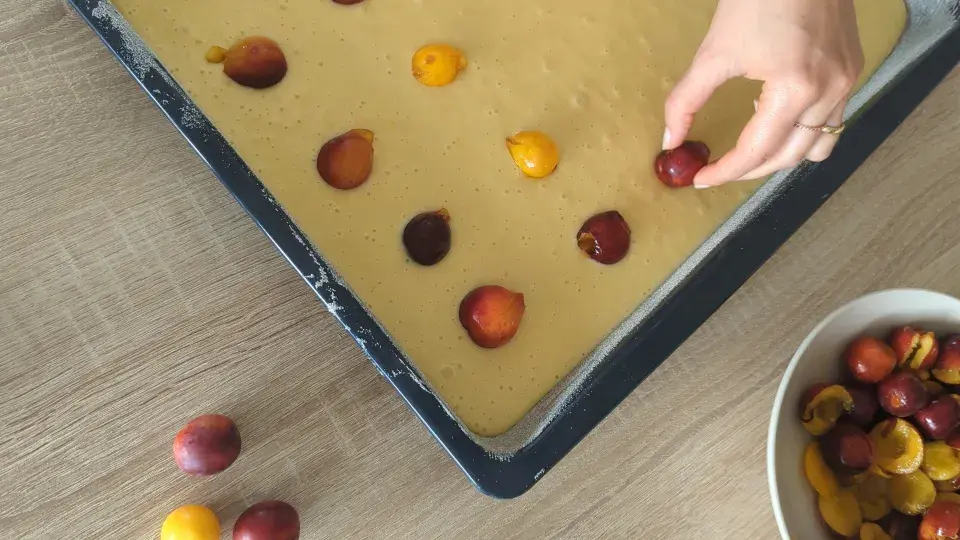 Recept na buchtu s ovocem.