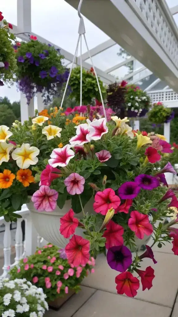 Letničky na zahradě