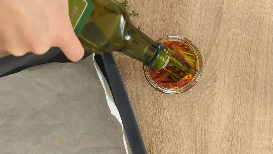 Sušení rajčat v troubě