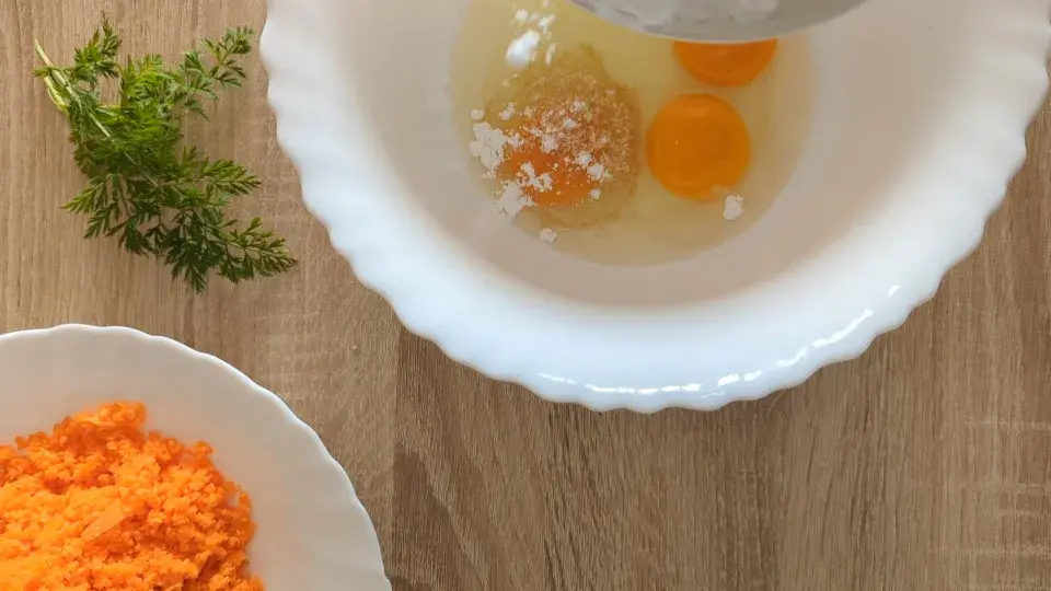 Recept na mrkvový dort