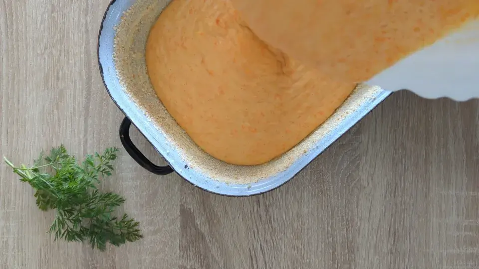 Recept na mrkvový dort