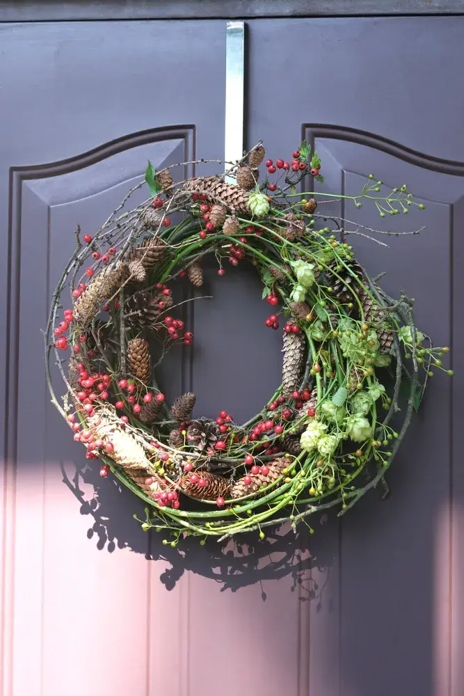 Věnec z vrbového proutí