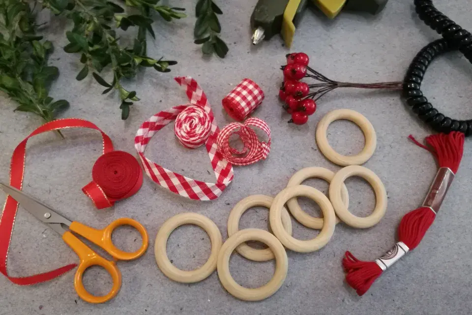 vánoční ozdoby DIY