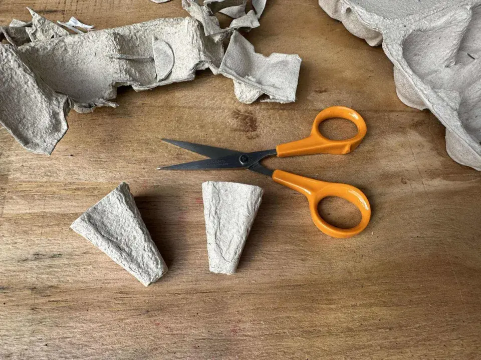 vánoční košíčky DIY