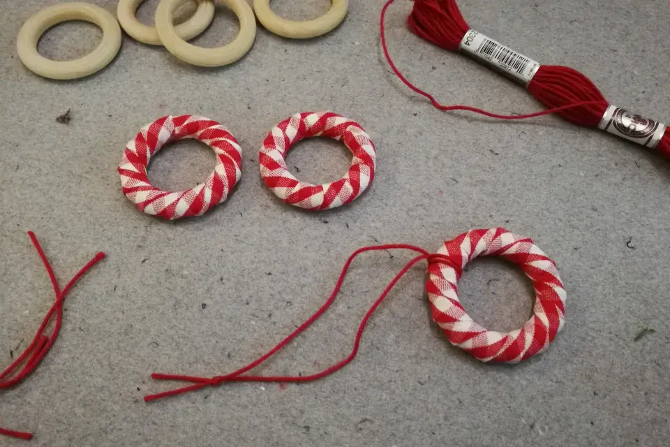 vánoční ozdoby DIY