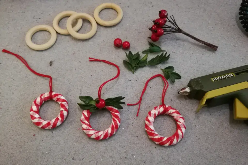 vánoční ozdoby DIY