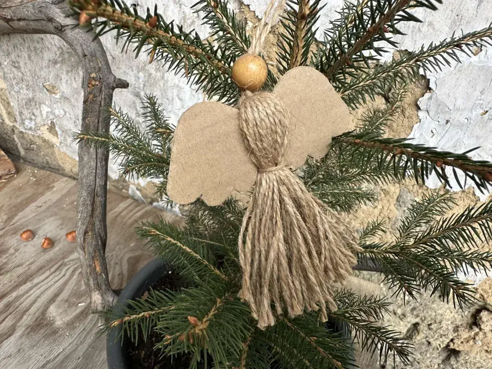 Vánoční anděl DIY