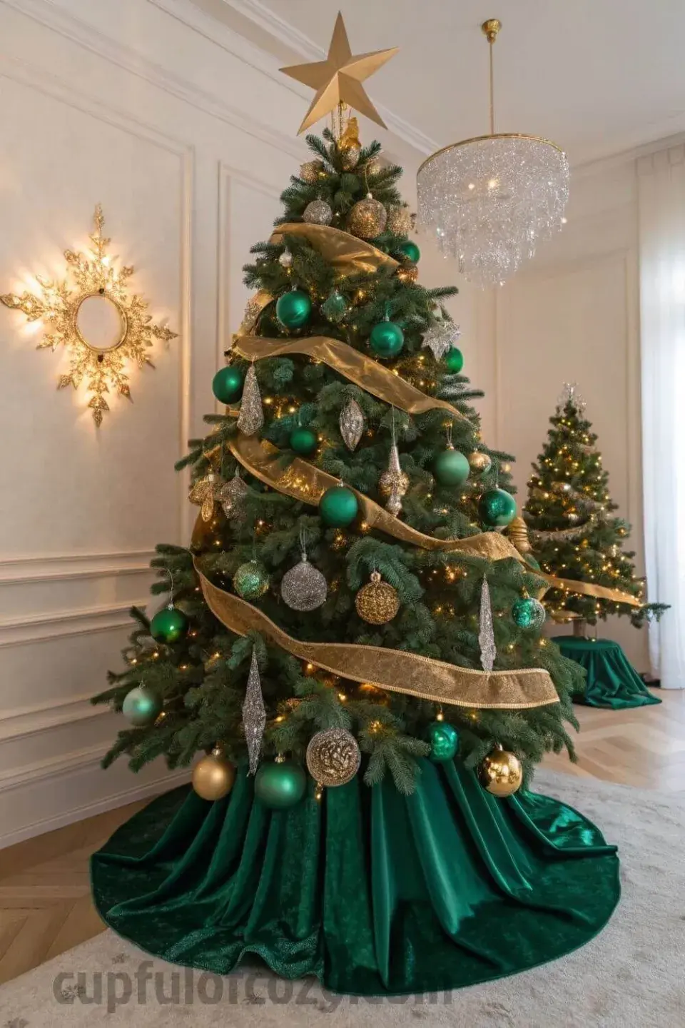 Vánoční barvy stromků pro rok 2025