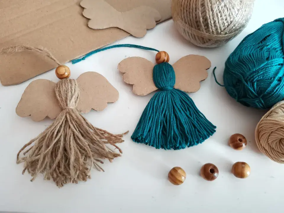 Vánoční anděl DIY