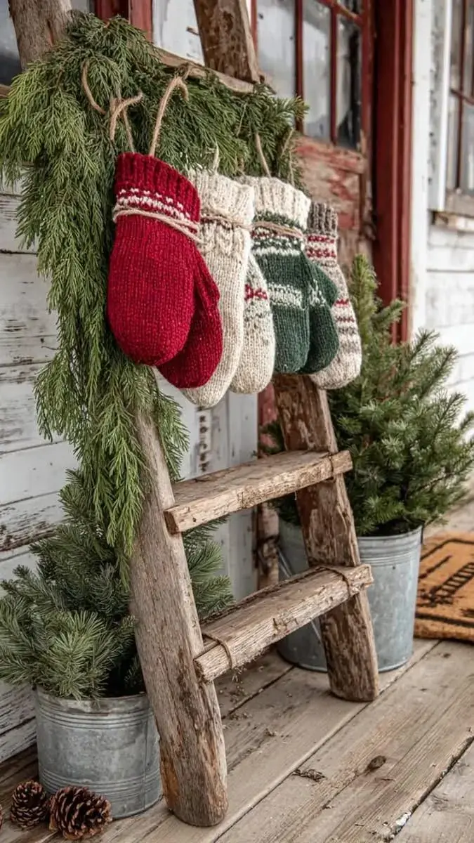 Vánoční žebřík 