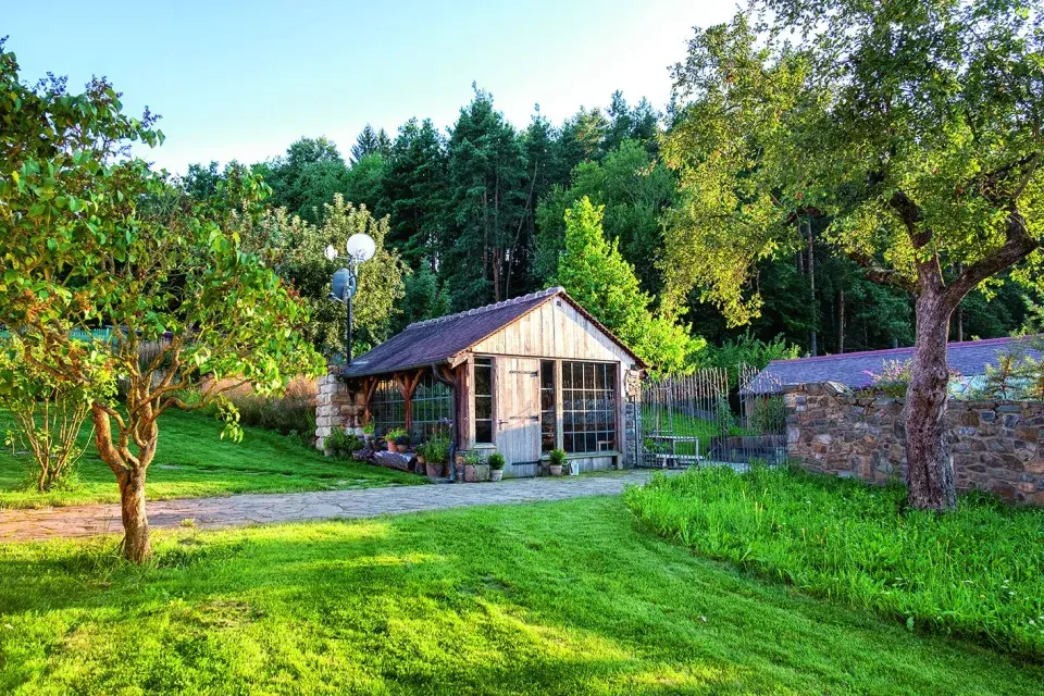 Zahrada jako součást krajiny