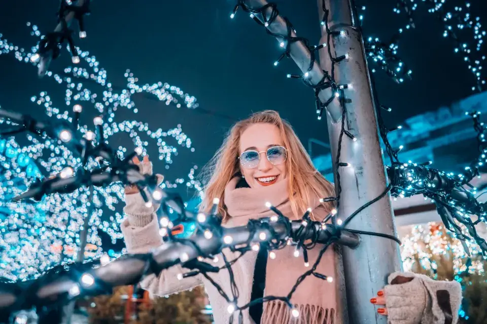 Světýlka na zahradě