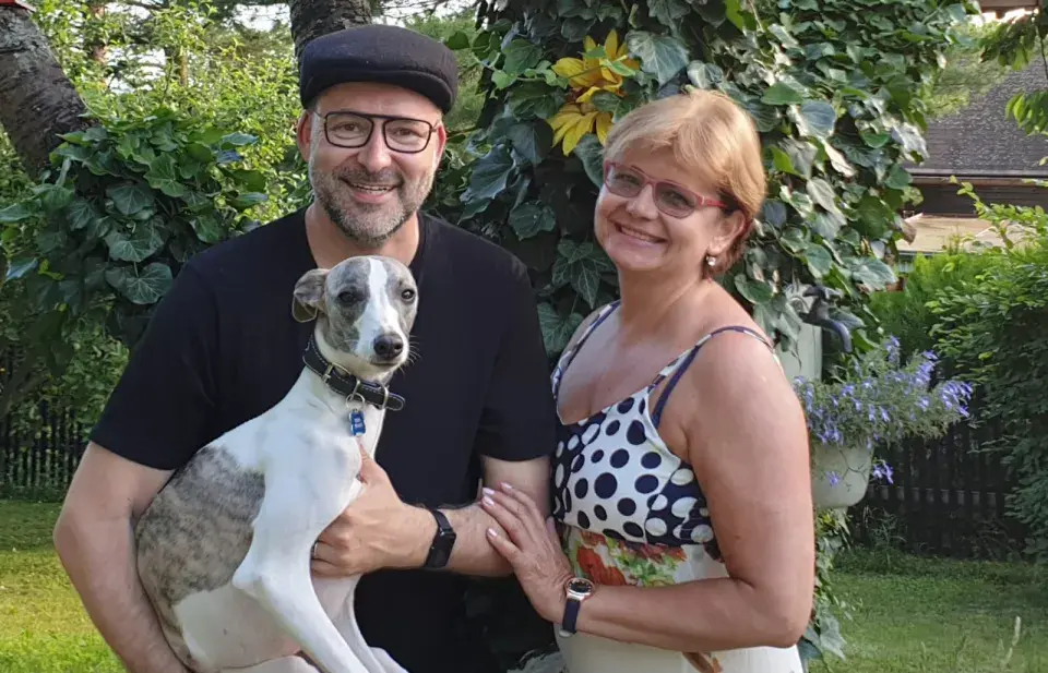 Aleš Cibulka a jeho zahradní relax na chalupě