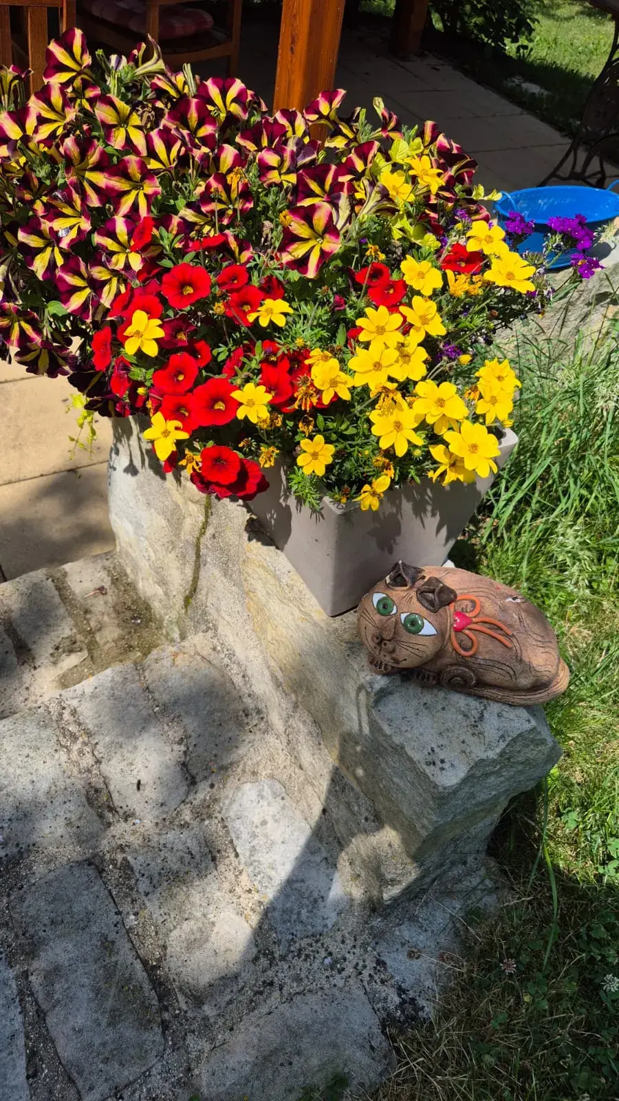 Aleš Cibulka a jeho zahradní relax na chalupě