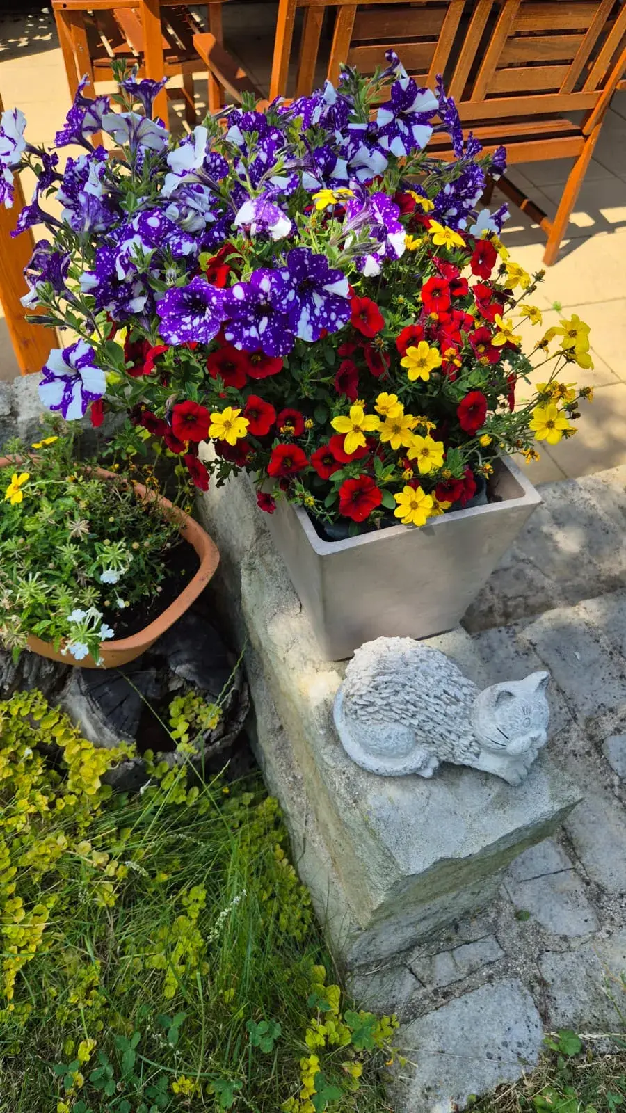 Aleš Cibulka a jeho zahradní relax na chalupě