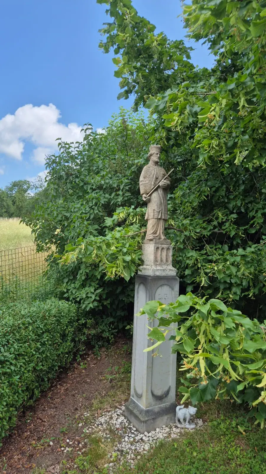 Aleš Cibulka a jeho zahradní relax na chalupě