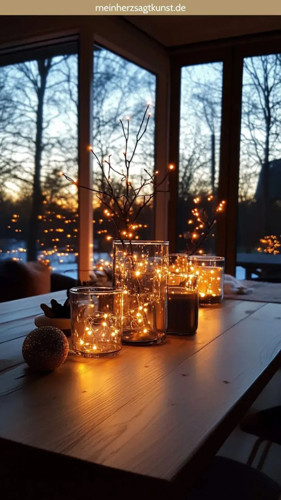 Osvětlení na stole 