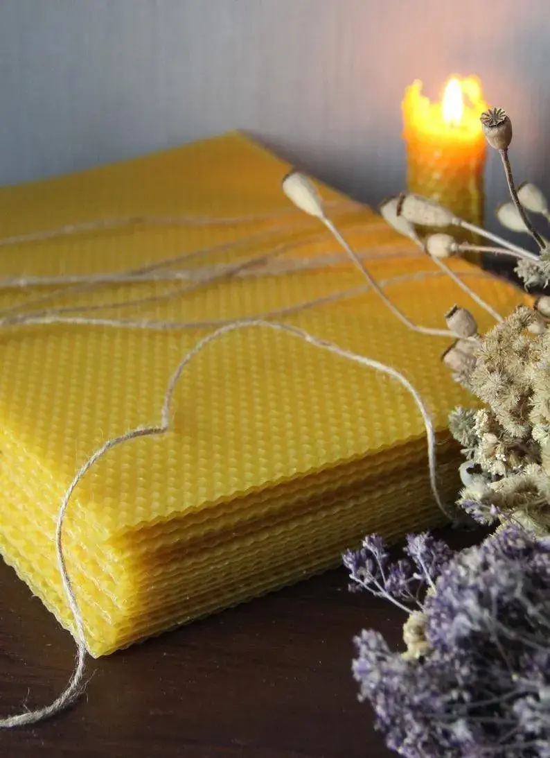 Pláty včelího vosku