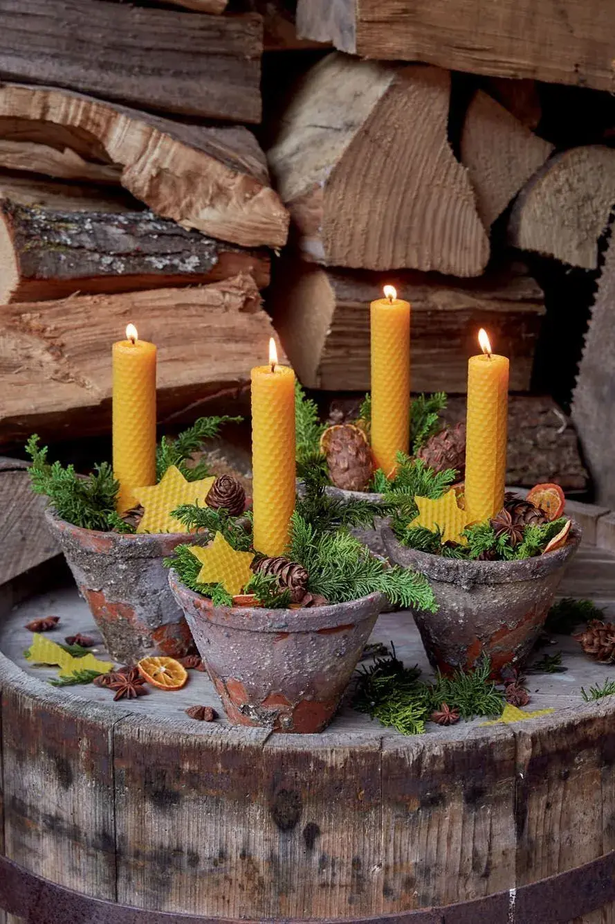 Atypický adventní věnec