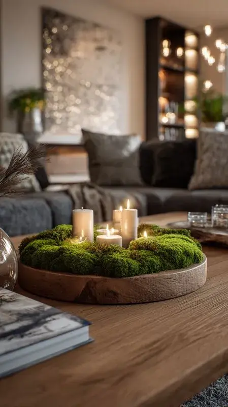 Jednoduchý adventní věnec 