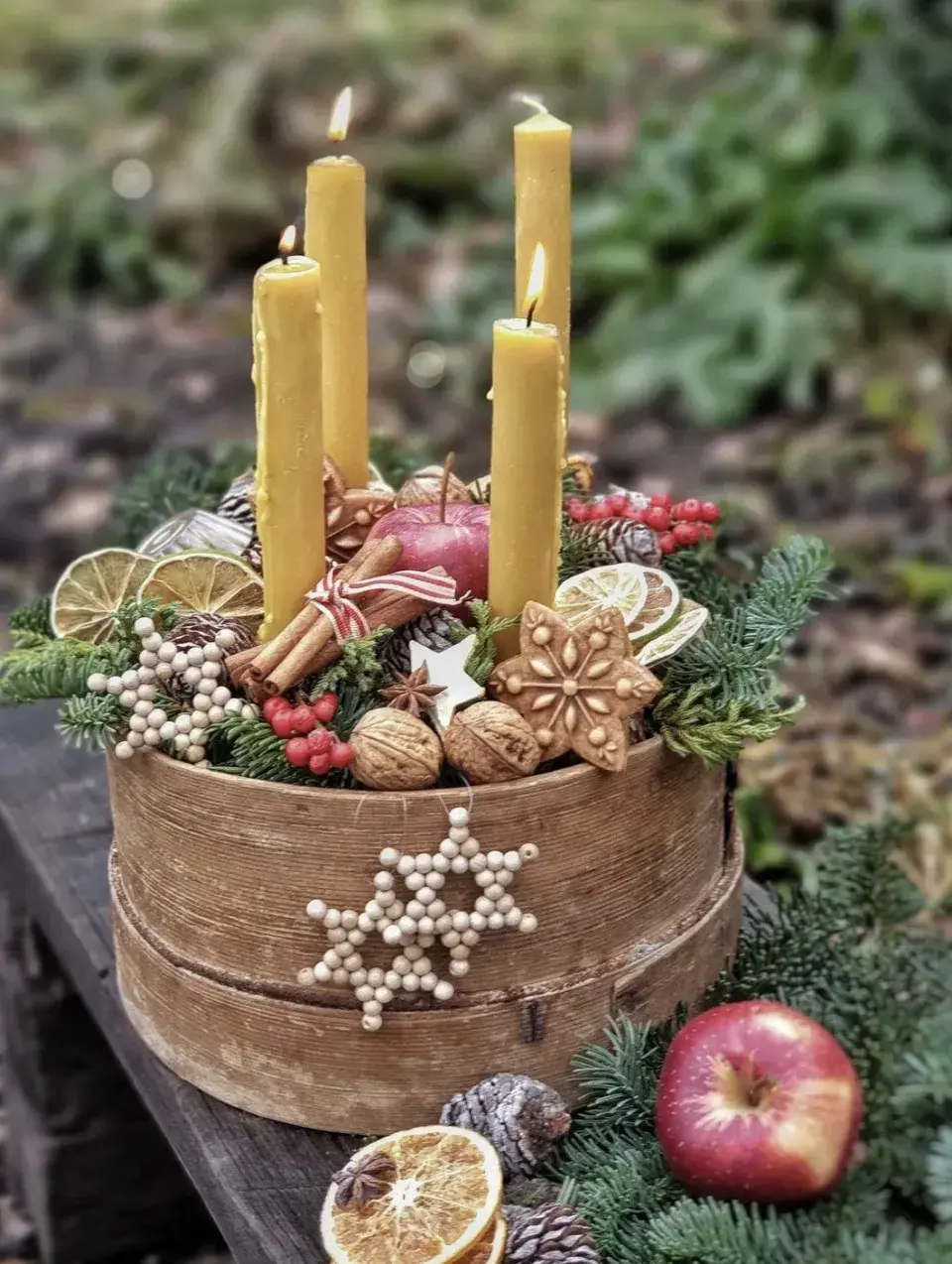 Svíčky z včelího vosku