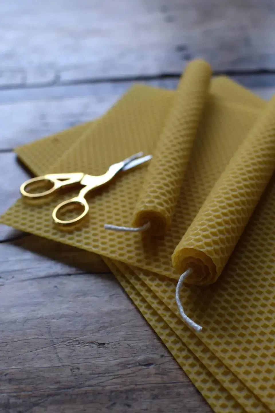 Svíčky z včelího vosku