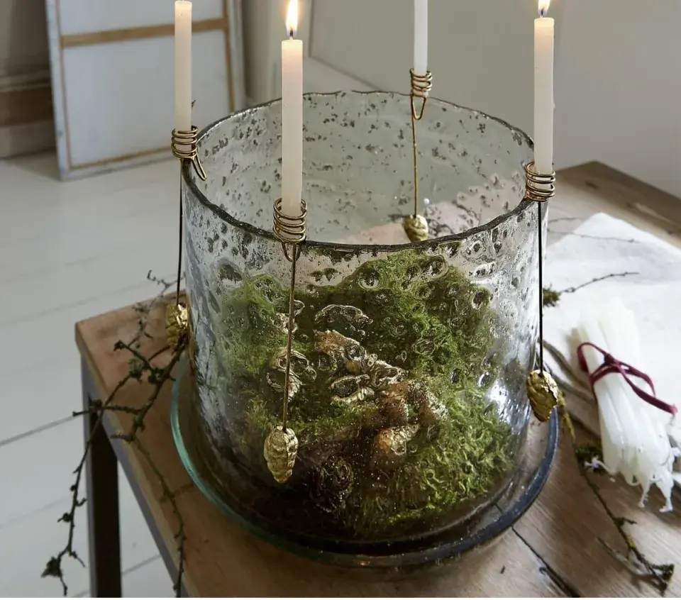 Stylový adventní věnec 