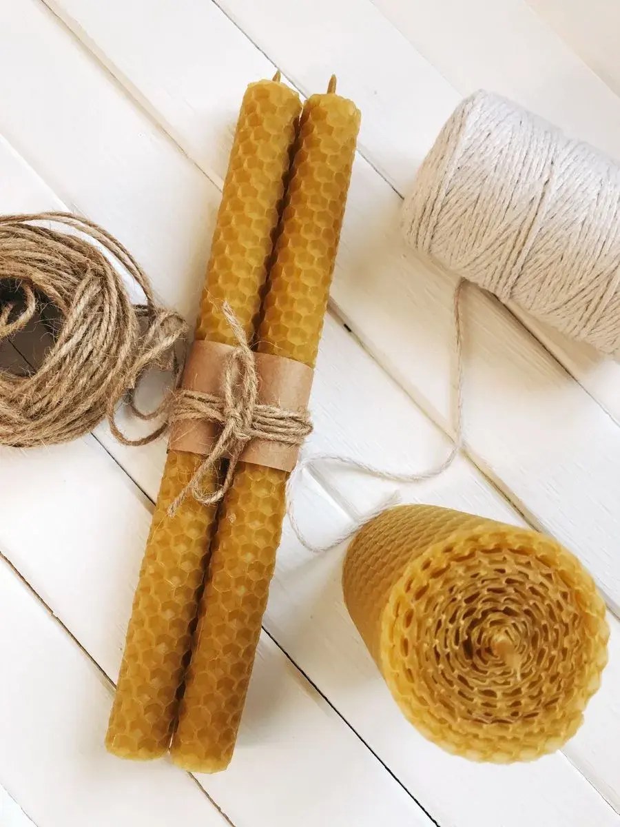 Svíčky z včelího vosku
