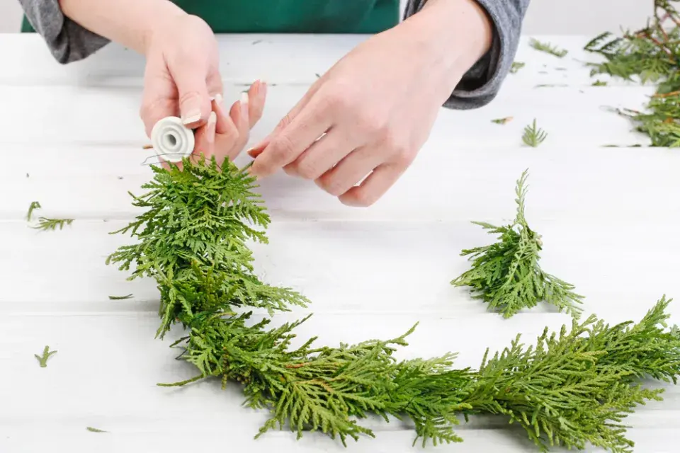 Výroba věnce ekologicky, úsporně a s láskou k přírodě