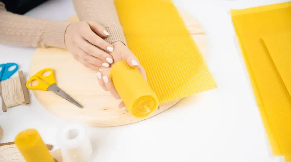 Svíčky z včelího vosku