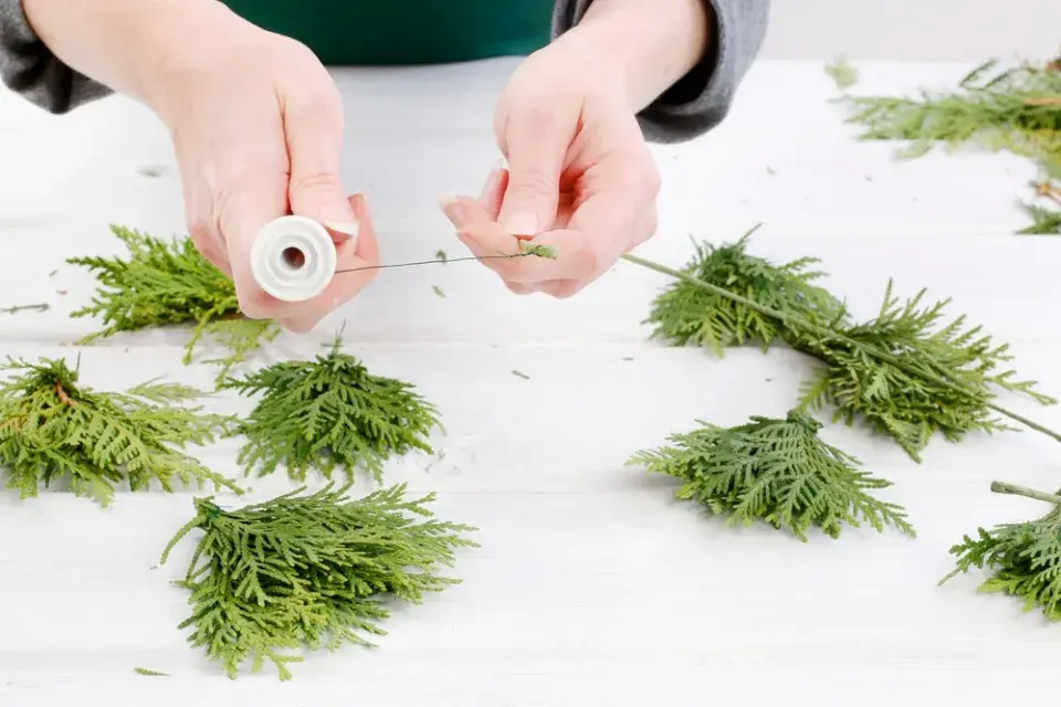 Výroba věnce ekologicky, úsporně a s láskou k přírodě