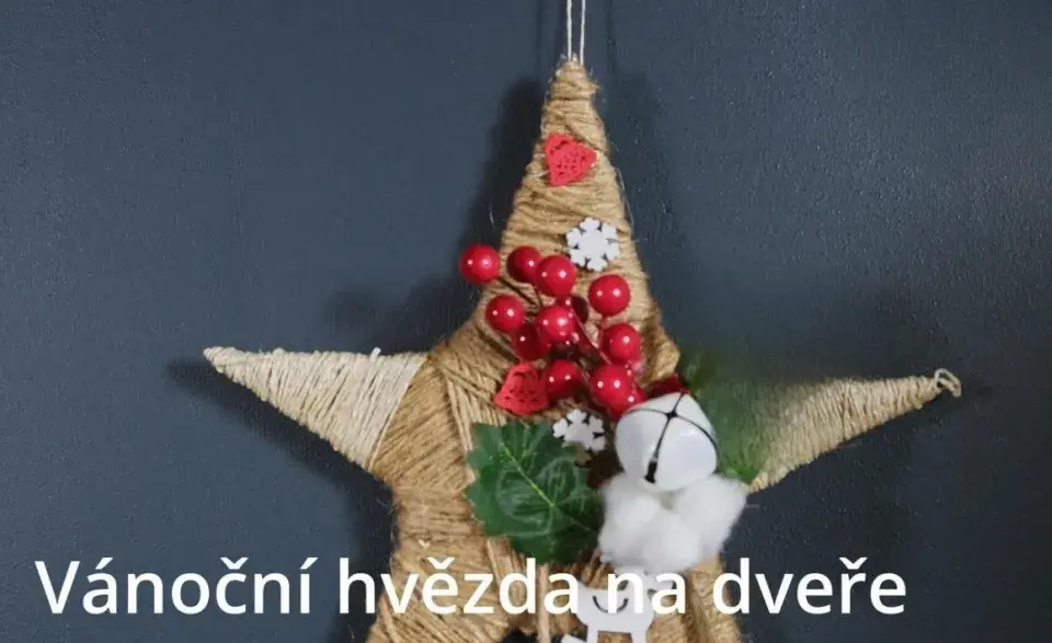 Výroba hvězdy na dveře