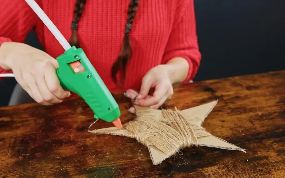 Výroba hvězdy na dveře