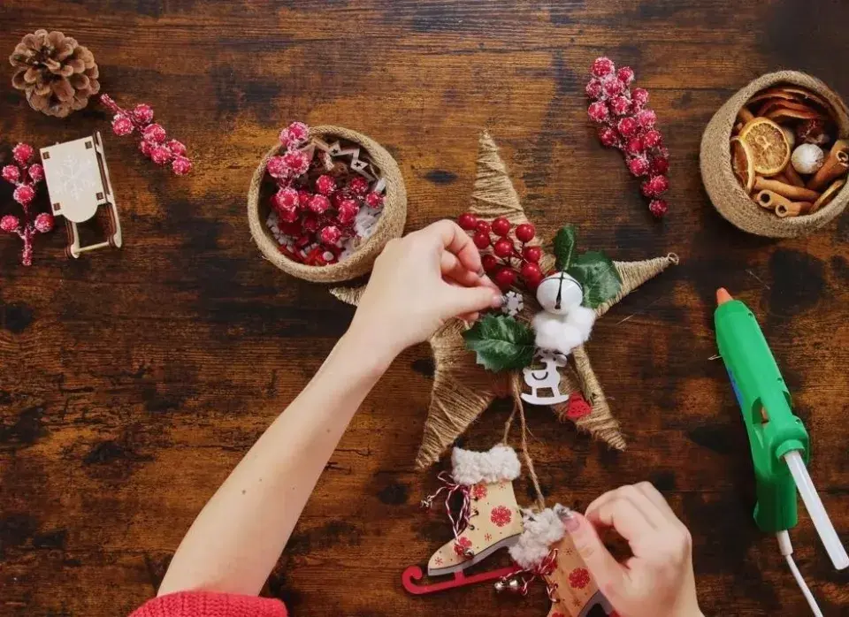 Výroba hvězdy na dveře