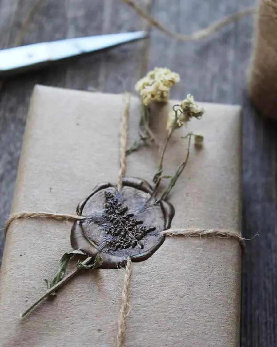 Balení dárků v přírodním stylu 