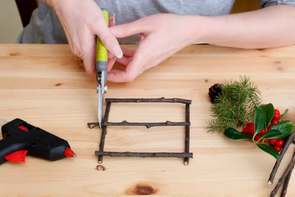 Vánoční dekorace, adventní okénko