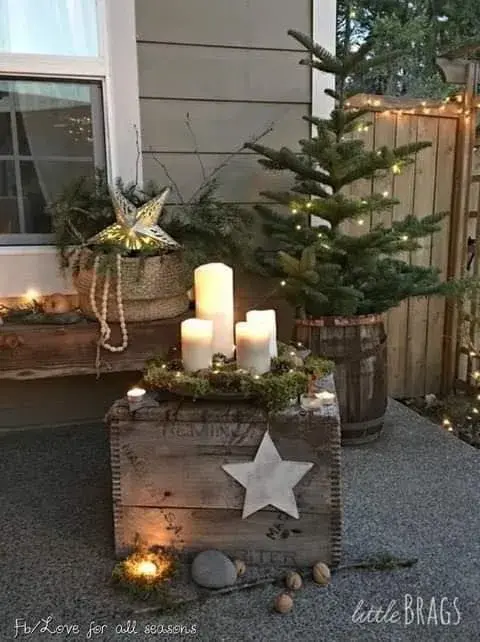 Jak odekorovat zahradu před Vánocemi?