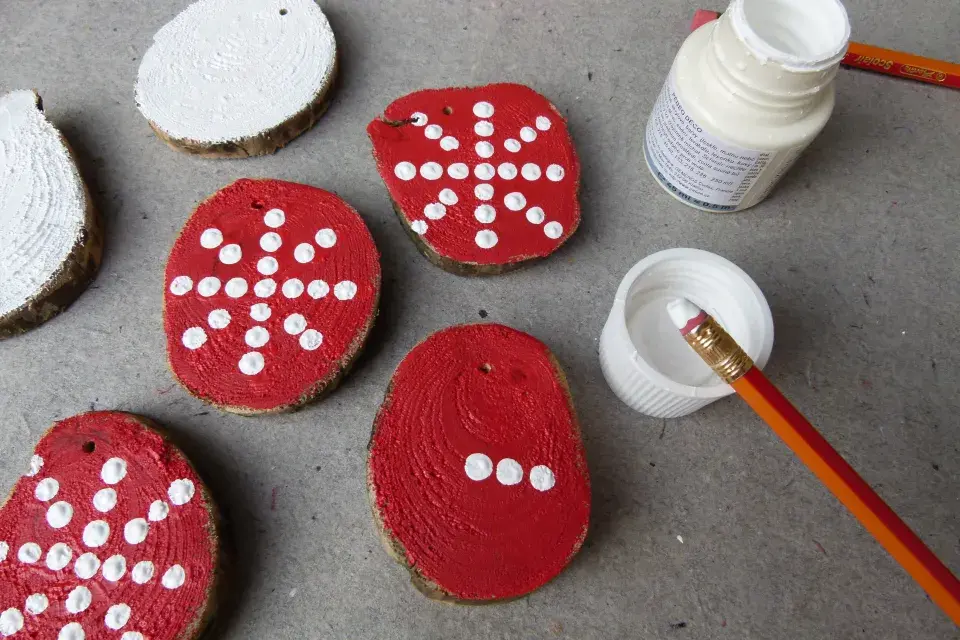 vánoční ozdoby DIY