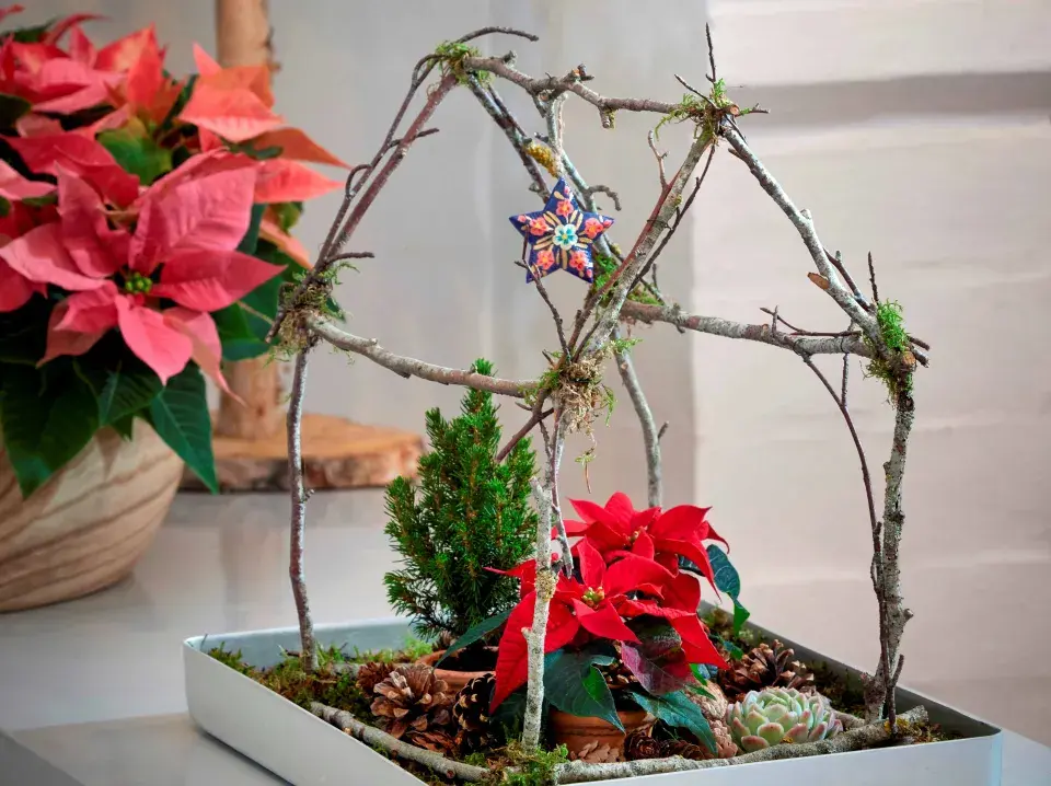 Vánoční dekorace, adventní okénko