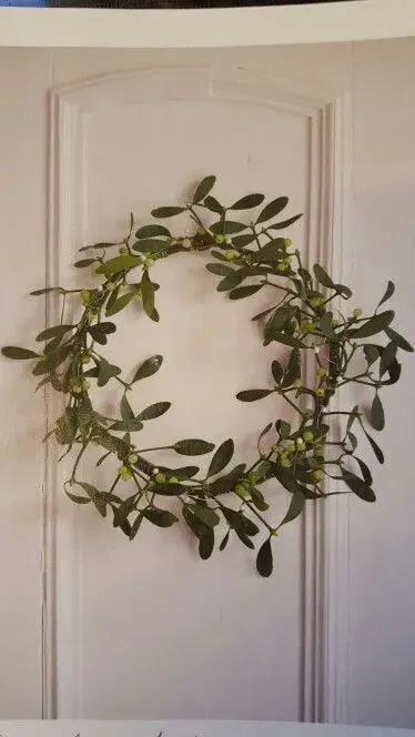Vánoční věnec na dveře 
