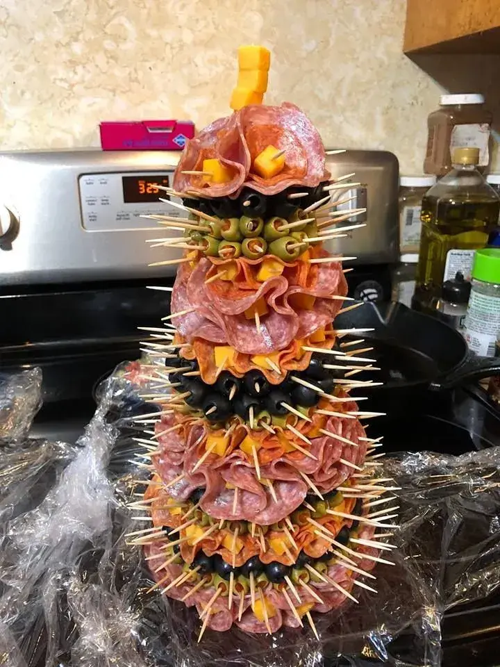 Silvestrovské pohoštění