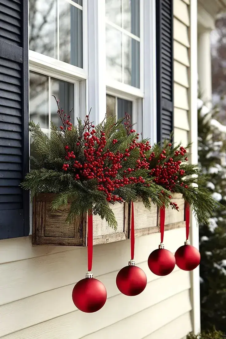 Vánoční truhlíky