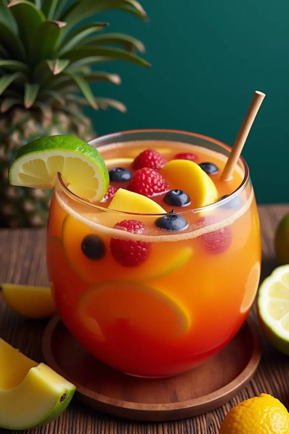 Připravte si na Vánoce nebo na Silvestra ovocnou bowli