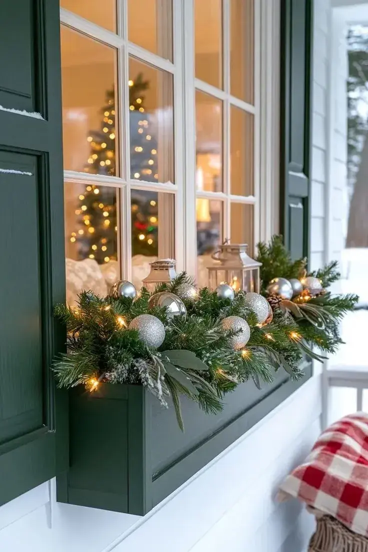 Vánoční truhlíky