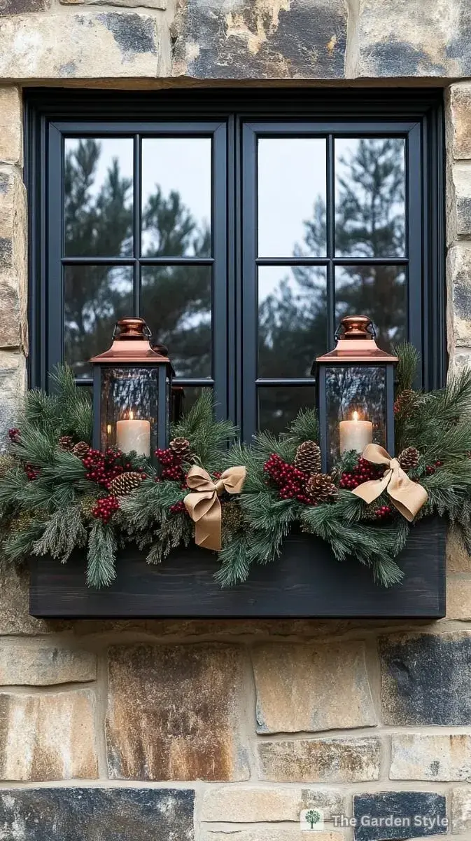 Vánoční truhlíky