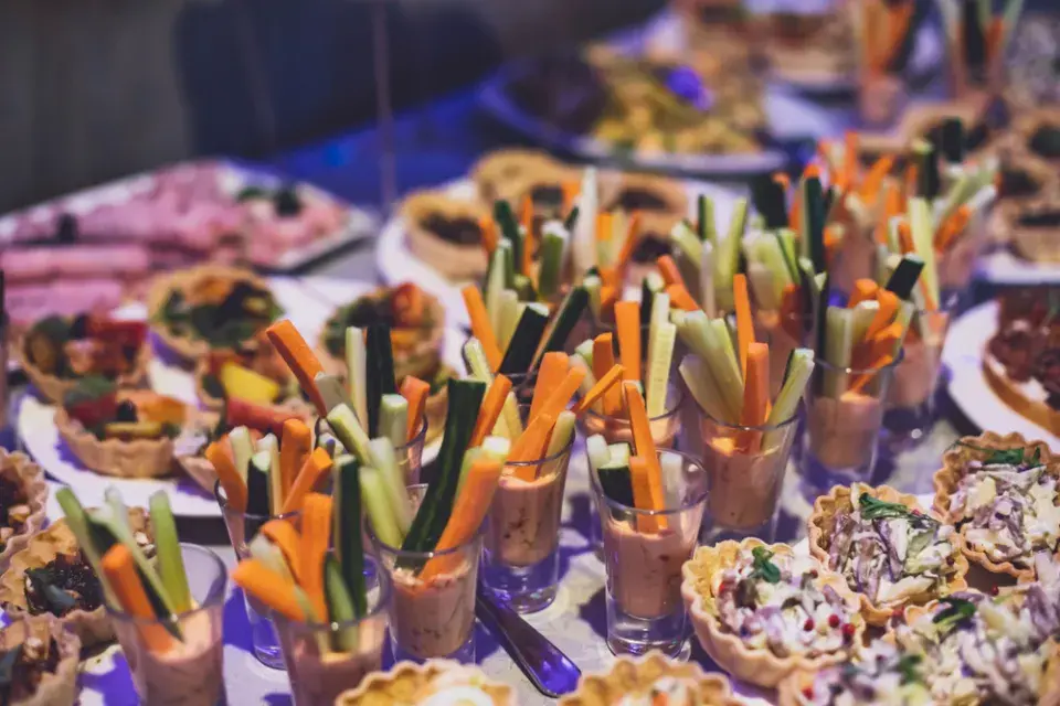 silvestrovské pohoštění