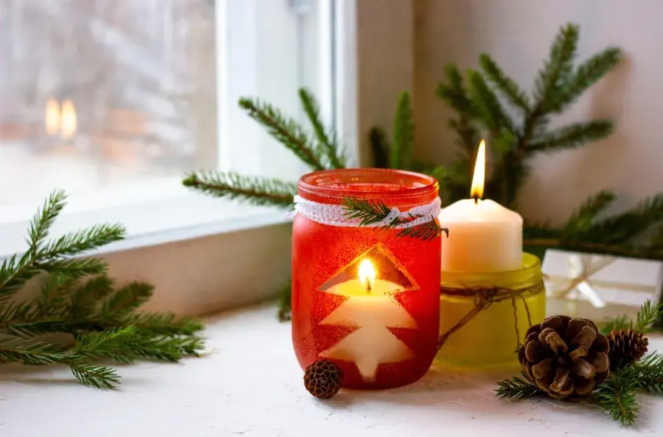 Vlastnoručně vyrobené svíčky