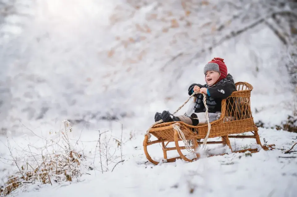 Sláva, už je sníh...